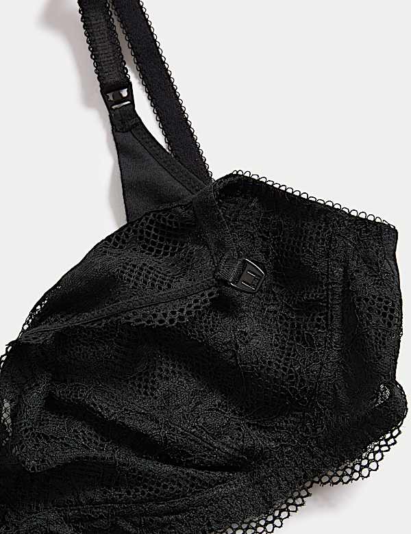 Jasmine Lace Non Wired Maternity Nursing Bra B-H
