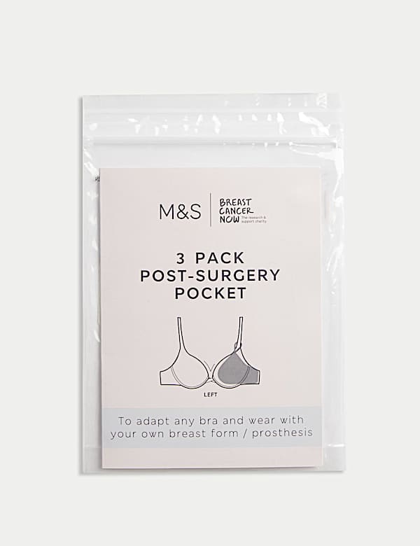 3pk Post Surgery Pockets (Left)