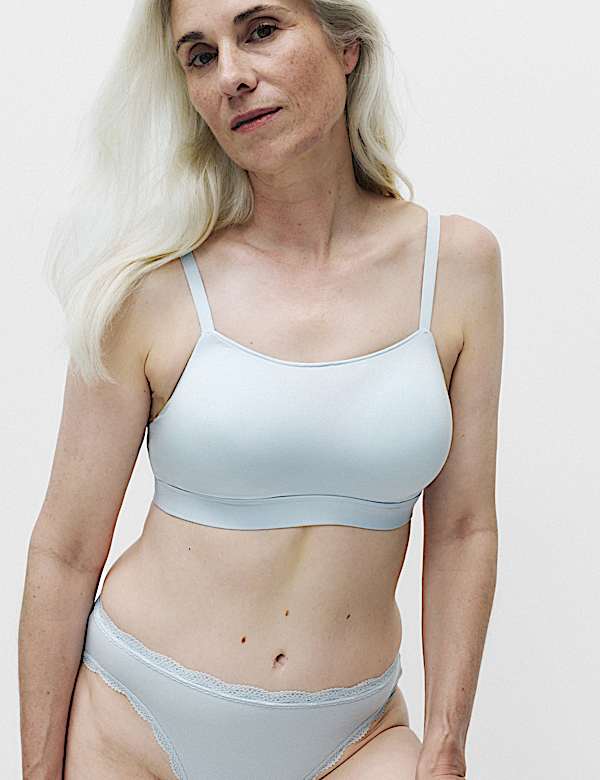 Cotton Rich Non Wired Post Surgery Bra A-E