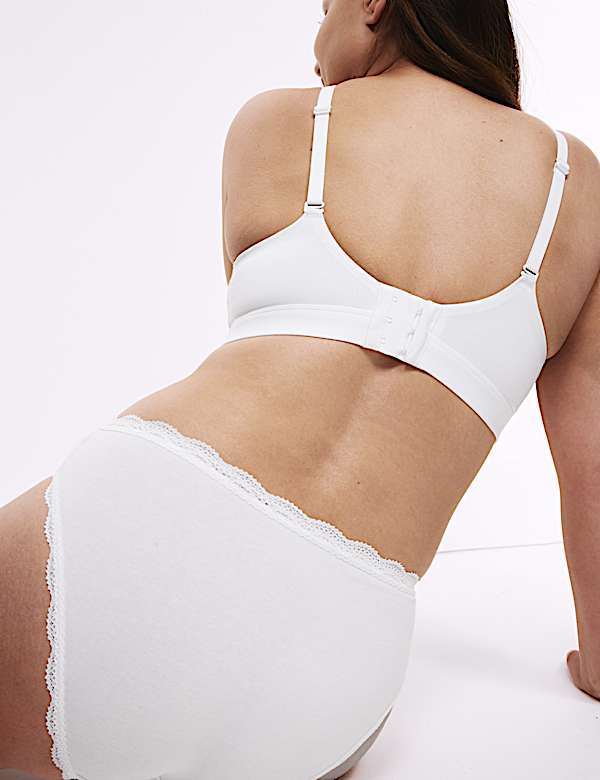 Cotton Rich Non Wired Post Surgery Bra A-E