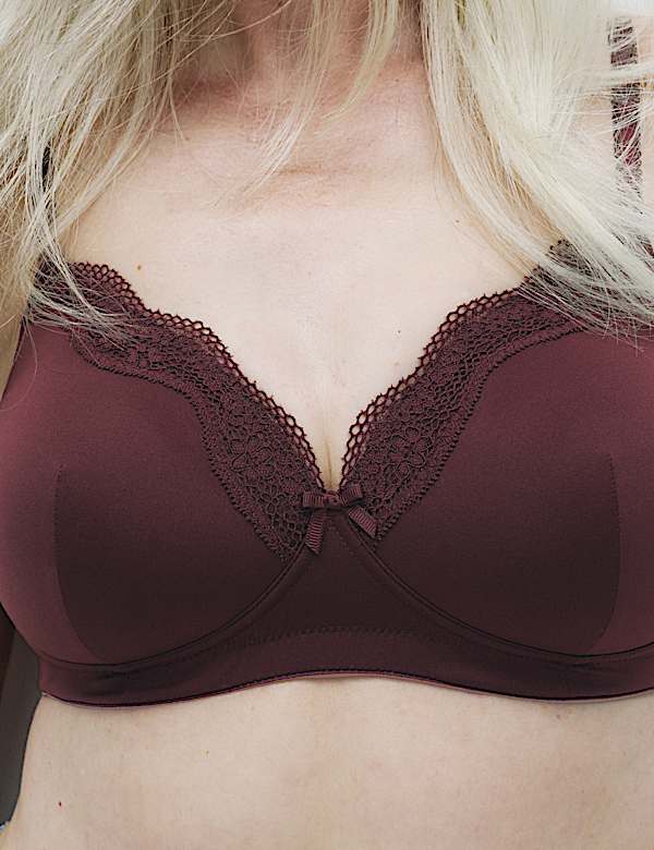 Jasmine Lace Non Wired Post Surgery Bra A-E