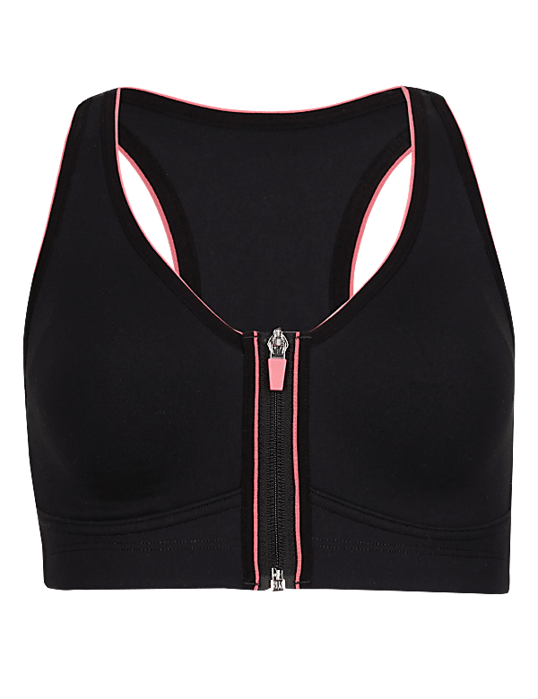 Post Surgery Extra High Impact Non-Wired Sports Bra A-G