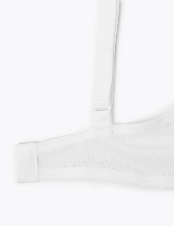 2pk Lace & Mesh Full Cup Bras A-E