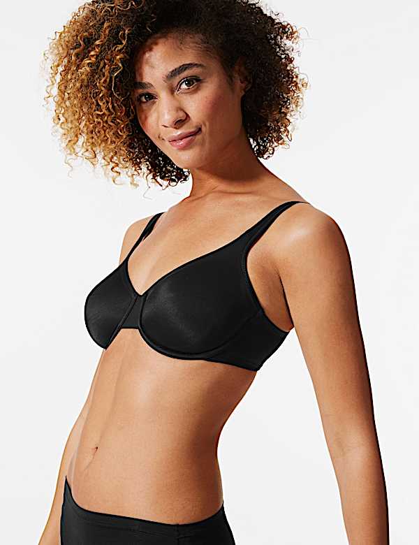 2 Pack Non-Padded Underwired Full Cup Bras A-DD