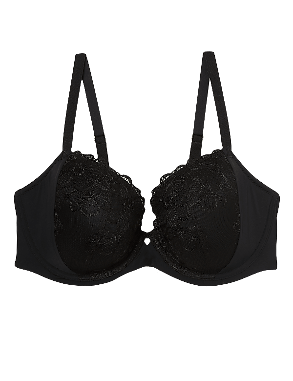 Embrace Embroidered Wired Balcony Bra
