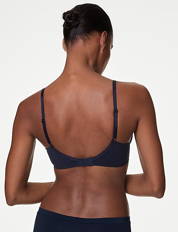 3pk Cotton Wired Full Cup Bras A-E