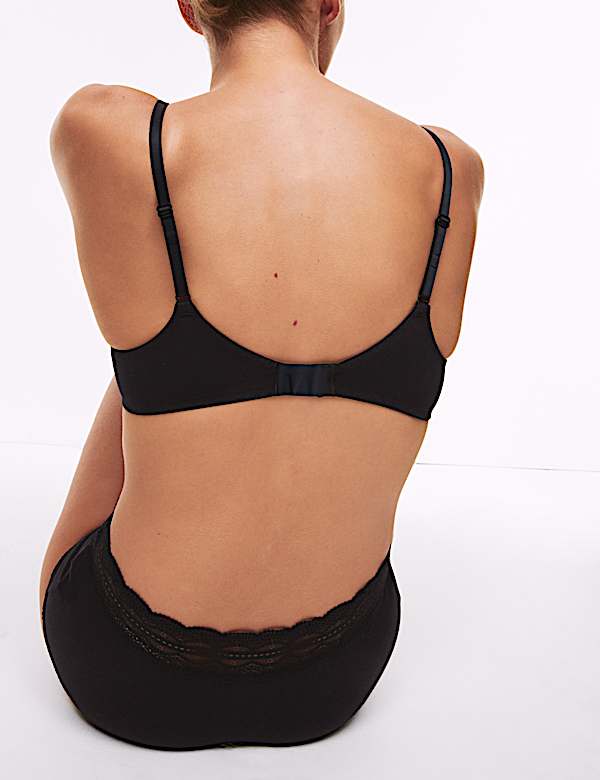3pk Cotton Rich Wired Full Cup Bra A-E