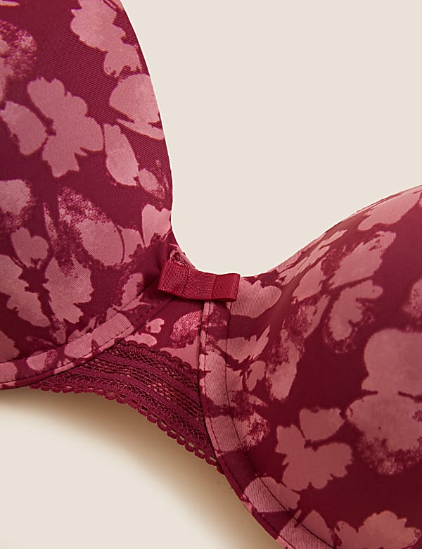 Flexifit&trade; Floral Full Cup T-Shirt Bra A-E