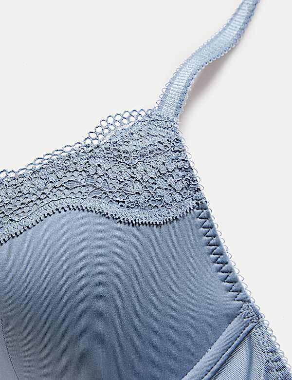 Jasmine Lace Wired Demi Cup Bra A-E