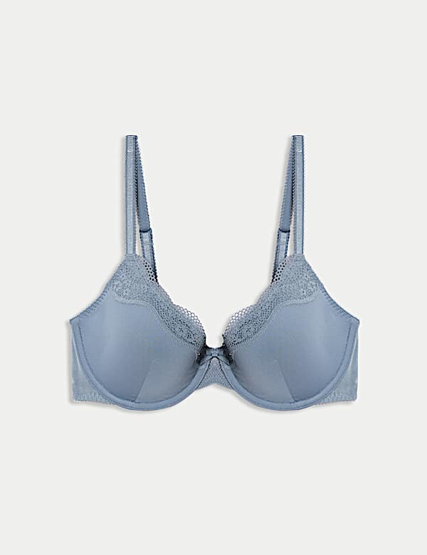 חזיית תחרה Jasmine עם ברזלים וחצי קאפ במידות A-E - IL