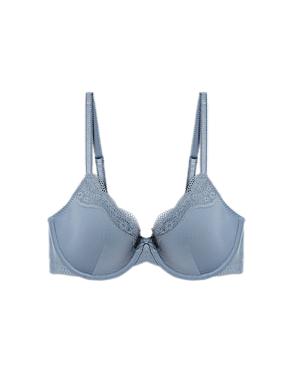 Jasmine Lace Wired Demi Cup Bra A-E