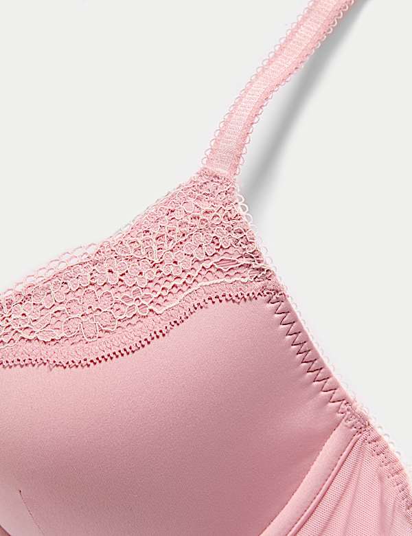 Jasmine Lace Wired Demi Cup Bra A-E