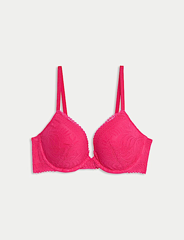 Flexifit&trade; Lace Wired Push-Up Bra A-E - NL