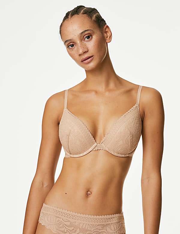 Flexifit™ Lace Wired Push-Up Bra A-E