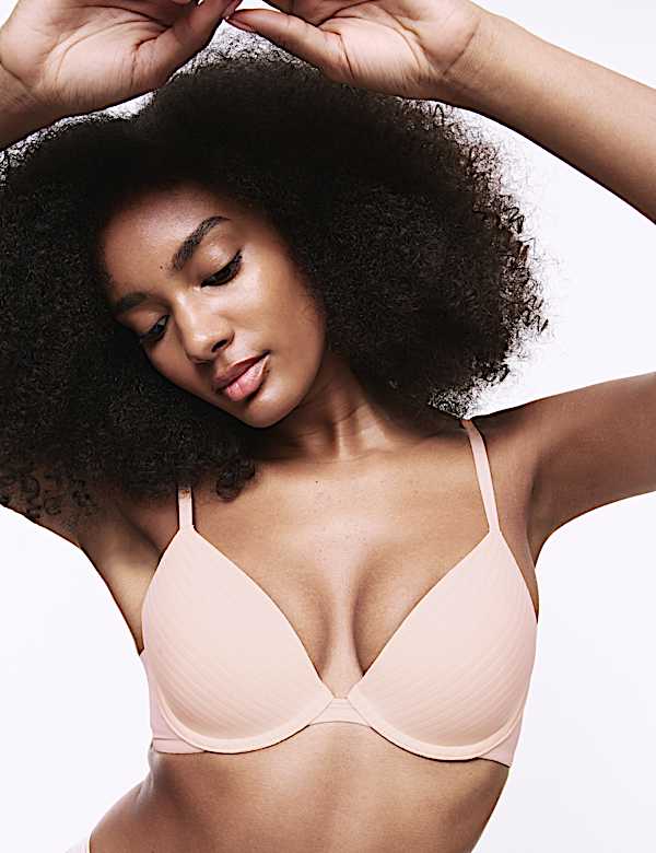 Body Define™ Wired Plunge T-Shirt Bra A-E