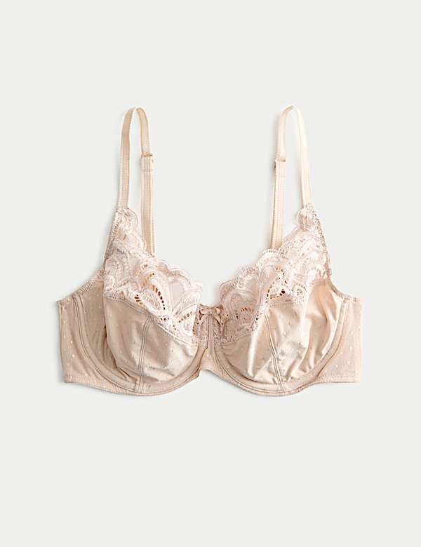 Amelia Lace Wired Full Cup Bra (A-E) - CA