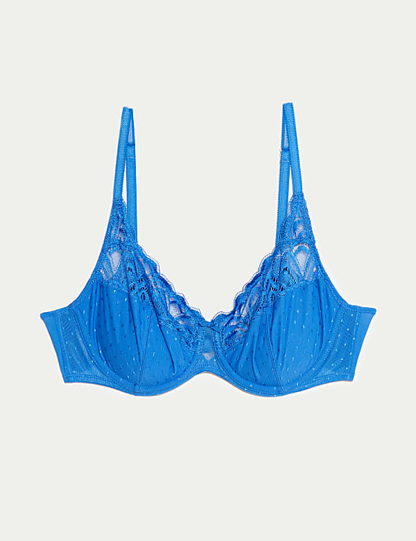 Amelia Lace Wired Full Cup Bra A-E - SK