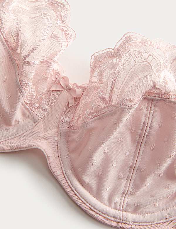 Amelia Lace Wired Full Cup Bra (A-E)