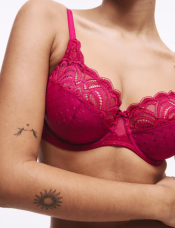 Amelia Lace Wired Full Cup Bra (A-E)