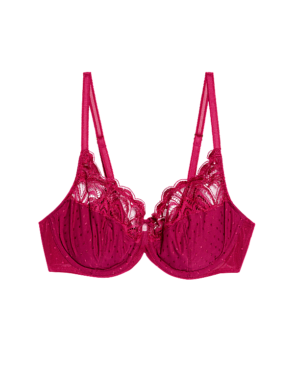 Amelia Lace Wired Full Cup Bra (A-E)