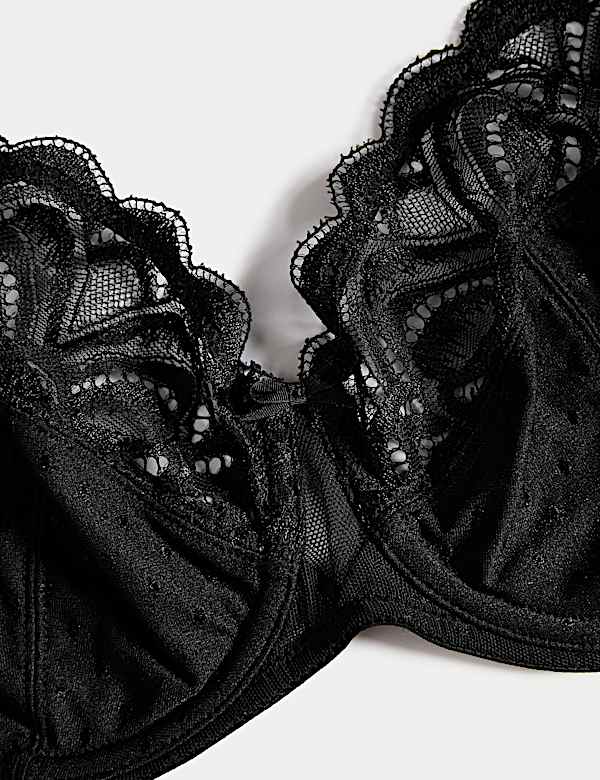 Amelia Lace Wired Full Cup Bra (A-E)