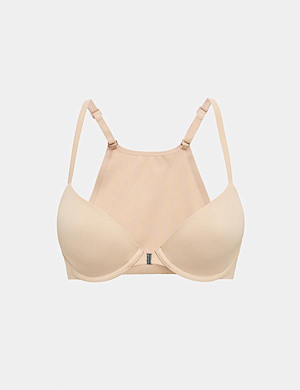 Seamless Wired Plunge Bra (A-E)