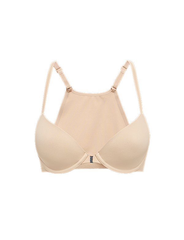 Seamless Wired Plunge Bra (A-E)