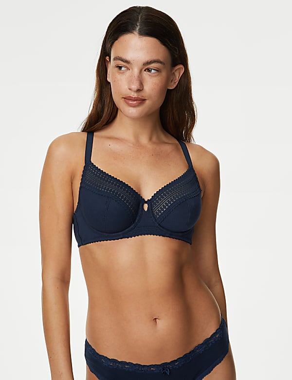 Anise Lace Wired Balcony Bra A-E