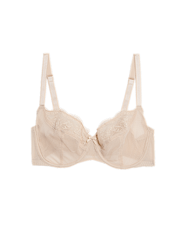 Jasmine Lace Wired Balcony Bra A-E