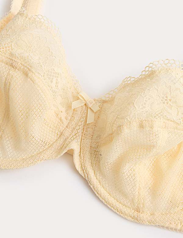 Jasmine Lace Wired Balcony Bra A-E