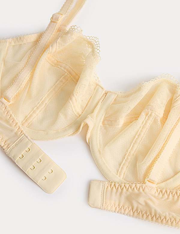 Jasmine Lace Wired Balcony Bra A-E