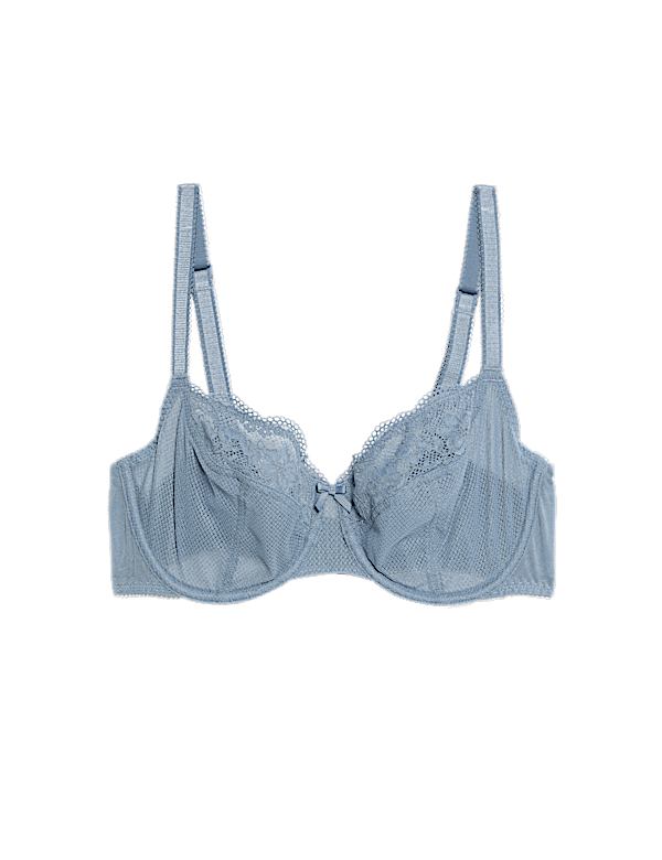 Jasmine Lace Wired Balcony Bra A-E