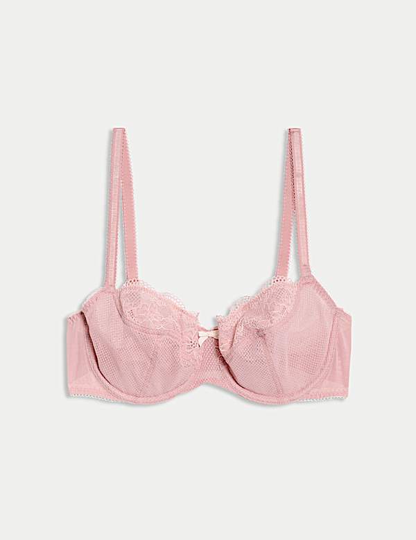 Jasmine Lace Wired Balcony Bra A-E