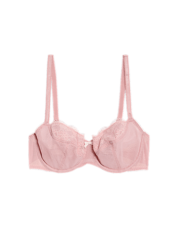 Jasmine Lace Wired Balcony Bra A-E
