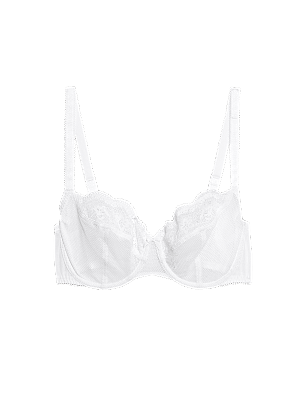 Jasmine Lace Wired Balcony Bra A-E