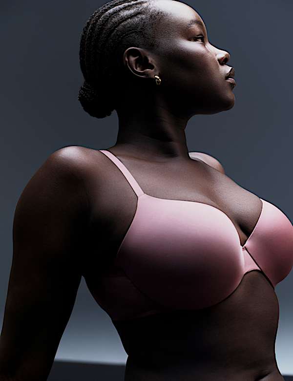 Body Invisibles&trade; Padded Wired Demi Cup Bra (A&ndash;E)