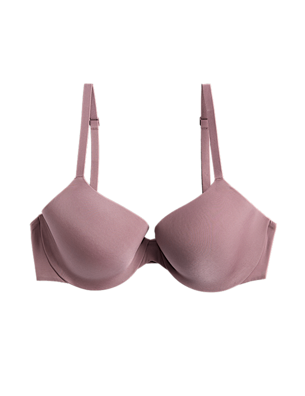 Body Invisibles&trade; Padded Wired Demi Cup Bra (A&ndash;E)