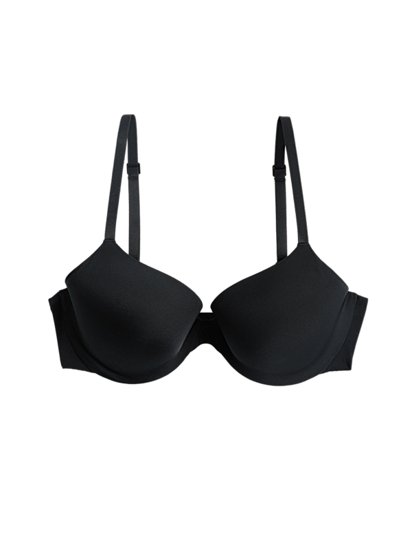 Body Invisibles&trade; Padded Wired Demi Cup Bra A&ndash;E