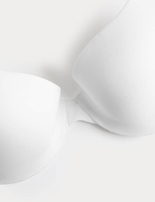 Body Invisibles&trade; Padded Wired Demi Cup Bra A&ndash;E