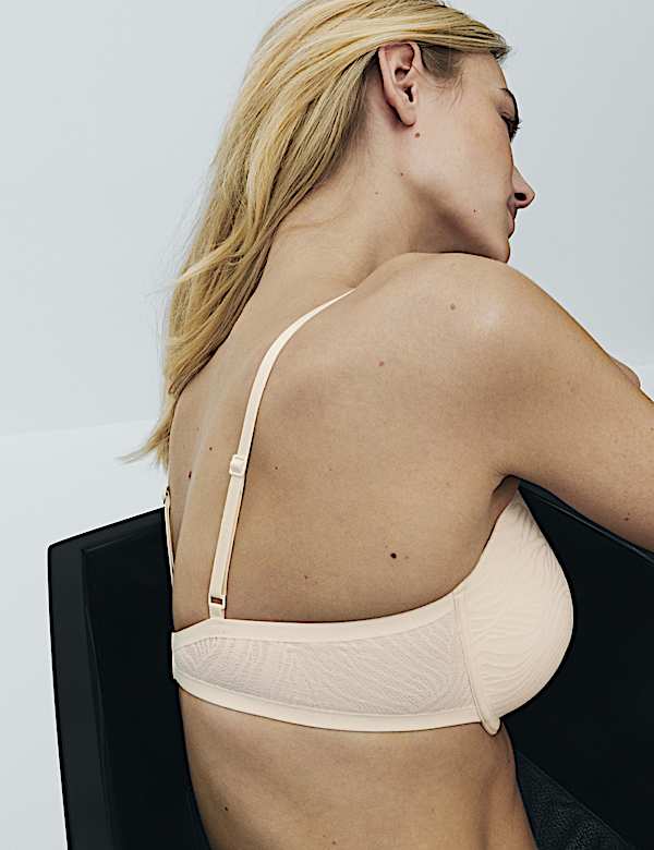 Body Lace Wired Demi Cup Bra A-E