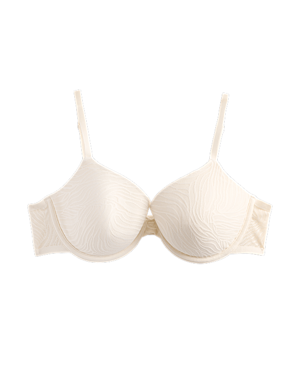 Body Lace Wired Demi Cup Bra A-E