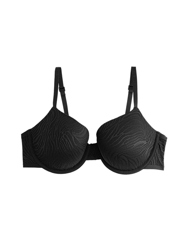 Body Lace Wired Demi Cup Bra A-E