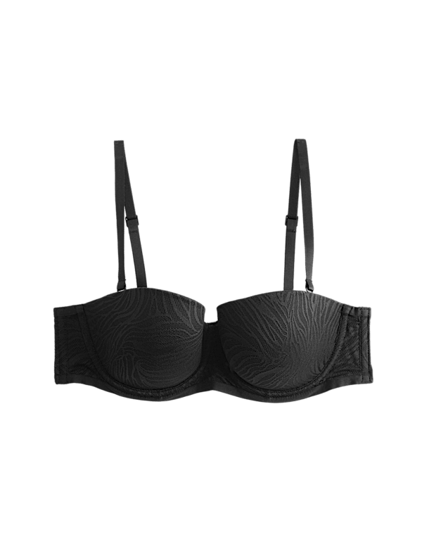 Body Lace Wired Multiway Strapless Bra A-E