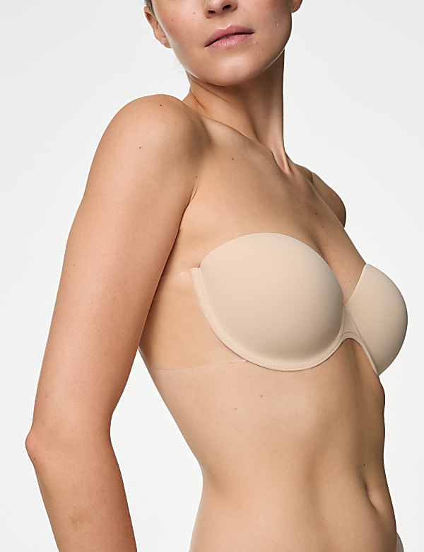 Wired Stick On Strapless Winged Bra