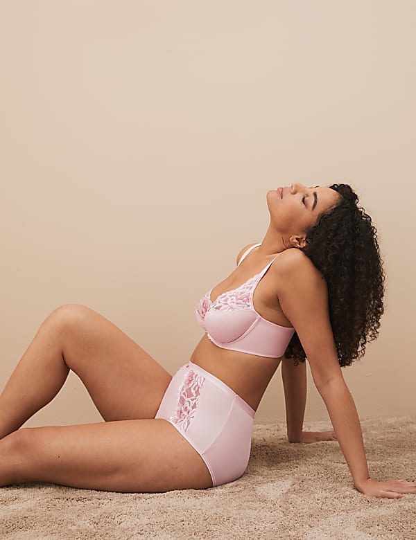 Wild Blooms Wired Full Cup Bra A-E