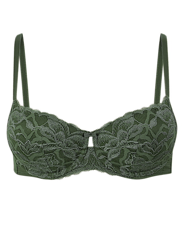 Wild Blooms Wired Balcony Bra A-E