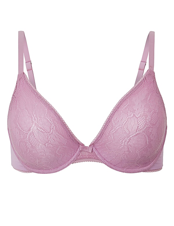 Body Lace Non-Padded Plunge Bra B-E