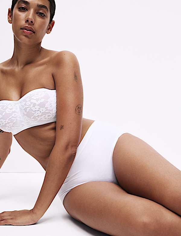 2pk Wired Strapless Bra A-E