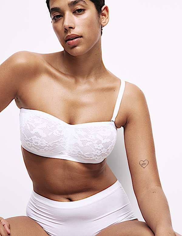 2pk Wired Strapless Bra A-E - NL