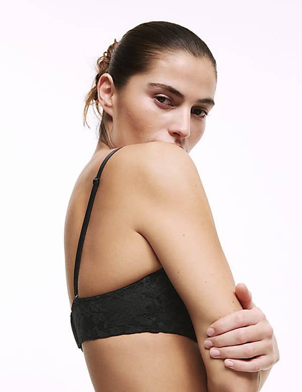 Lace Wired Bandeau Bra